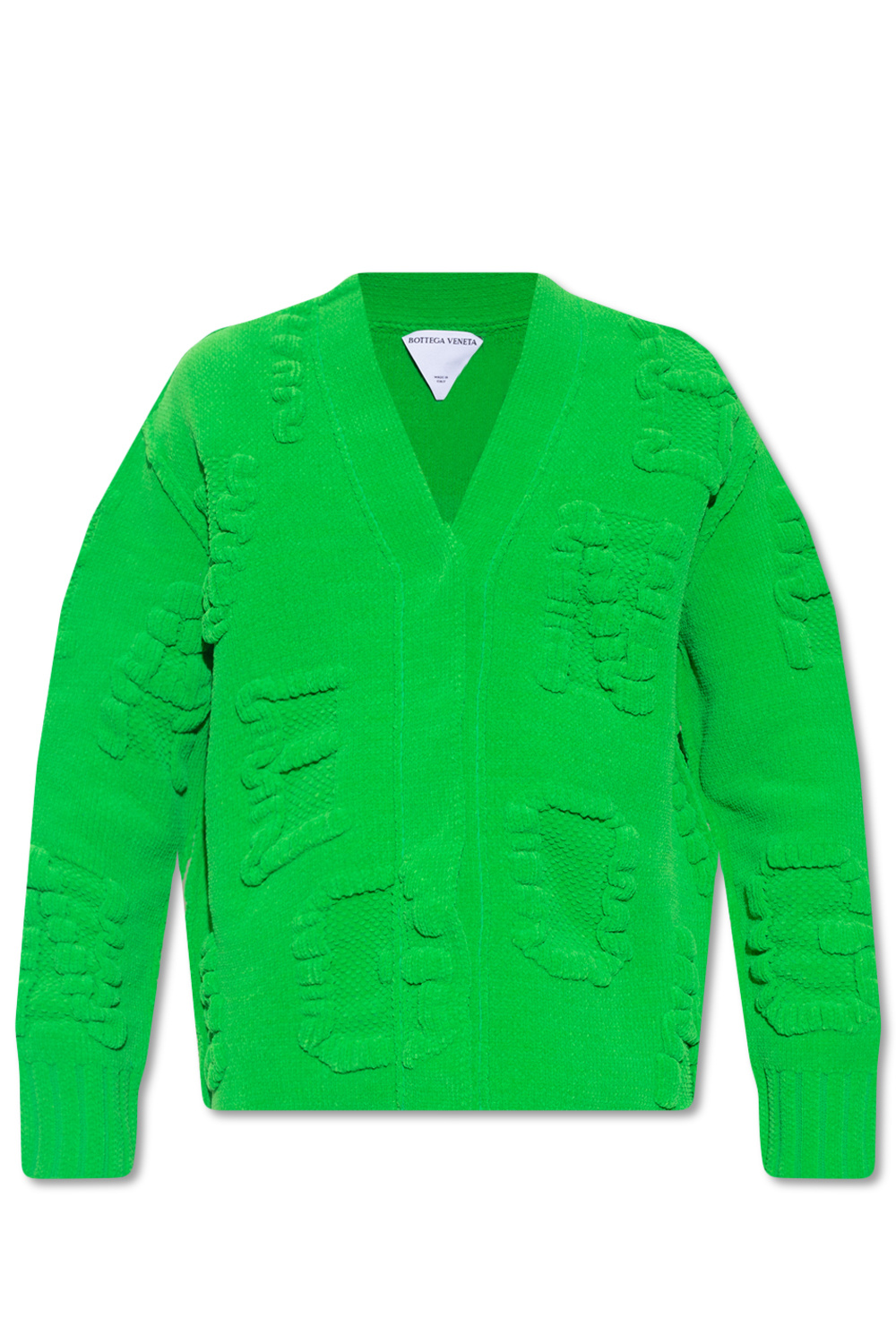 Green chenille clearance cardigan